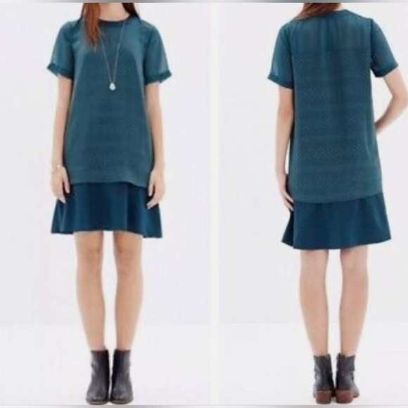 Madewell Dresses & Skirts - Madewell Slowbeat Flapper Style Shift Dress Size XS